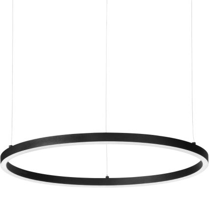 Ideal Lux - LED-Hängeleuchte ORACLE SLIM LED/55W/230V 4000K d 90 cm schwarz
