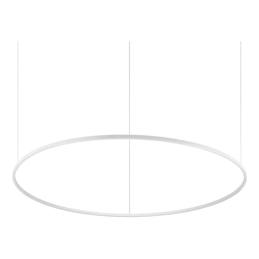 Ideal Lux - LED-Hängeleuchte ORACLE SLIM LED/83W/230V 2700K d 150 cm weiß