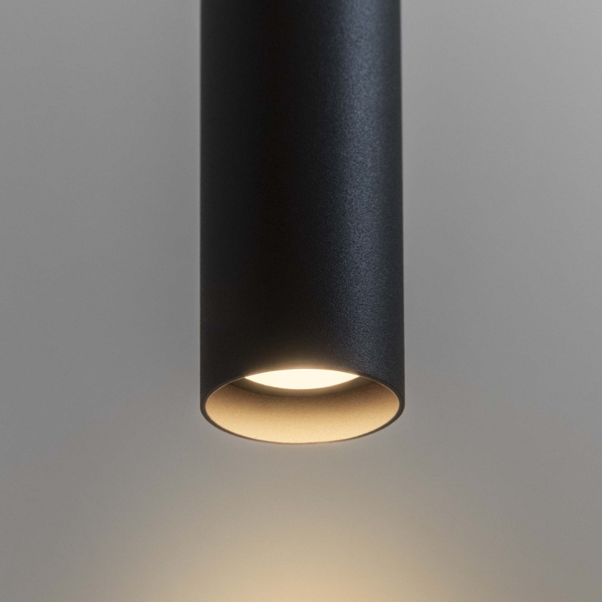 Ideal Lux - LED-Hängeleuchte ULTRATHIN LED/11,5W/230V CRI 90 schwarz