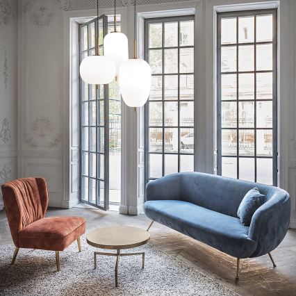 Ideal Lux - LED-Hängeleuchte UMILE LED/55W/230V d 60 cm CRI 90 Messing