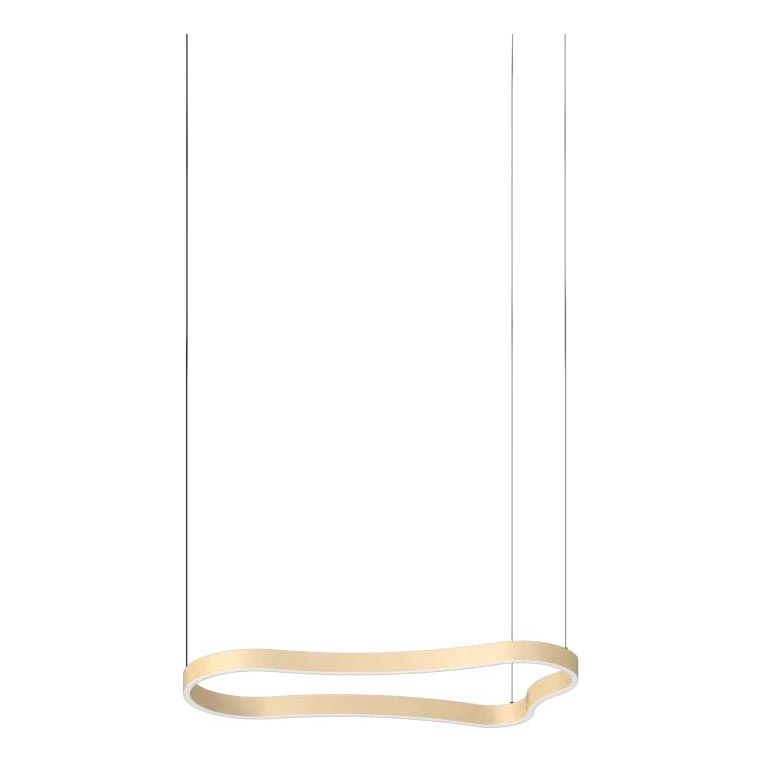 Ideal Lux - LED-Hängeleuchte WAVES LED/37W/230V CRI 90 Messing
