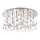 Ideal Lux - LED-Kristall-Deckenleuchte MOONLIGHT 15xG9/3W/230V d 80 cm glänzendes Chrom