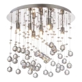 Ideal Lux - LED-Kristall-Deckenleuchte MOONLIGHT 8xG9/3W/230V d 40 cm glänzendes Chrom