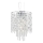 Ideal Lux - LED-Kristall-Kronleuchter an Aufhängung EVASIONE 8xG9/3W/230V d 41 cm glänzendes Chrom