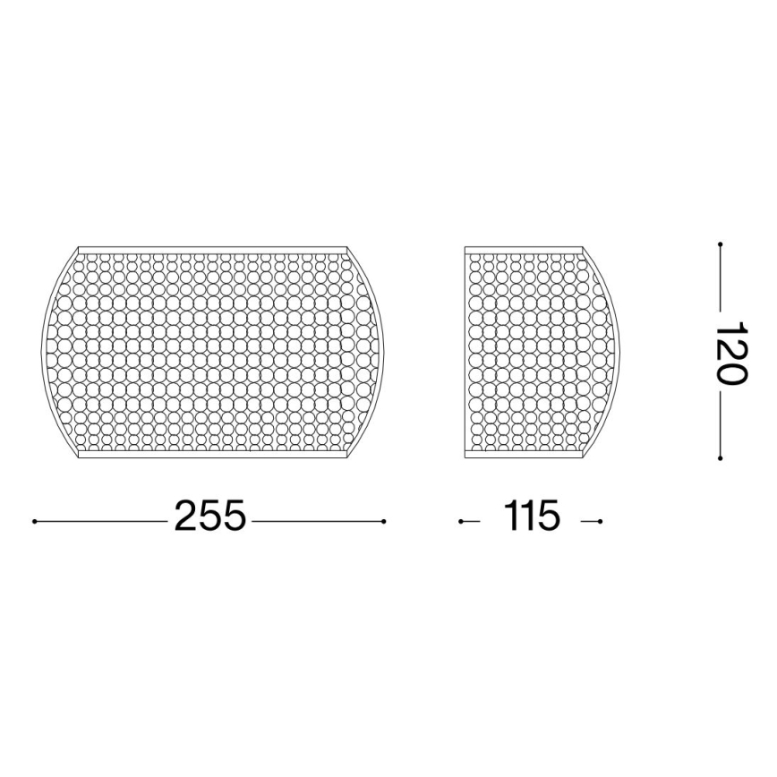 Ideal Lux - LED-Kristall-Wandleuchte PASHA 3xG9/3W/230V glänzendes Chrom