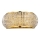 Ideal Lux - LED-Kristall-Wandleuchte PASHA 3xG9/3W/230V golden