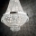 Ideal Lux - LED-Kristallkronleuchter an Kette CAESAR 12xG9/3W/230V d 55 cm glänzendes Chrom