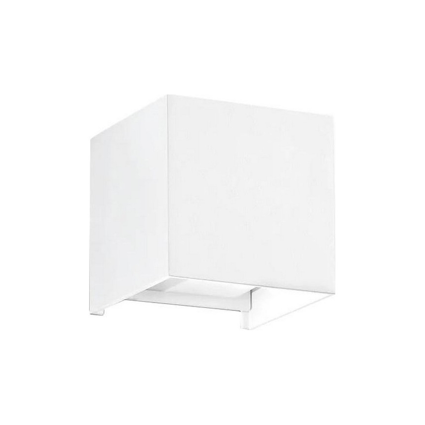 Ideal Lux - LED-Outdoor-Wandleuchte ATOM LED/12W/230V CRI 90 IP54 weiß