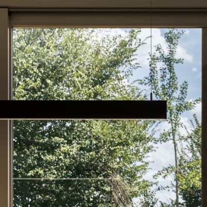 Ideal Lux - LED-Pendelleuchte an Kabel LINUS LED/32W/230V 4000K CRI 90 120 cm schwarz