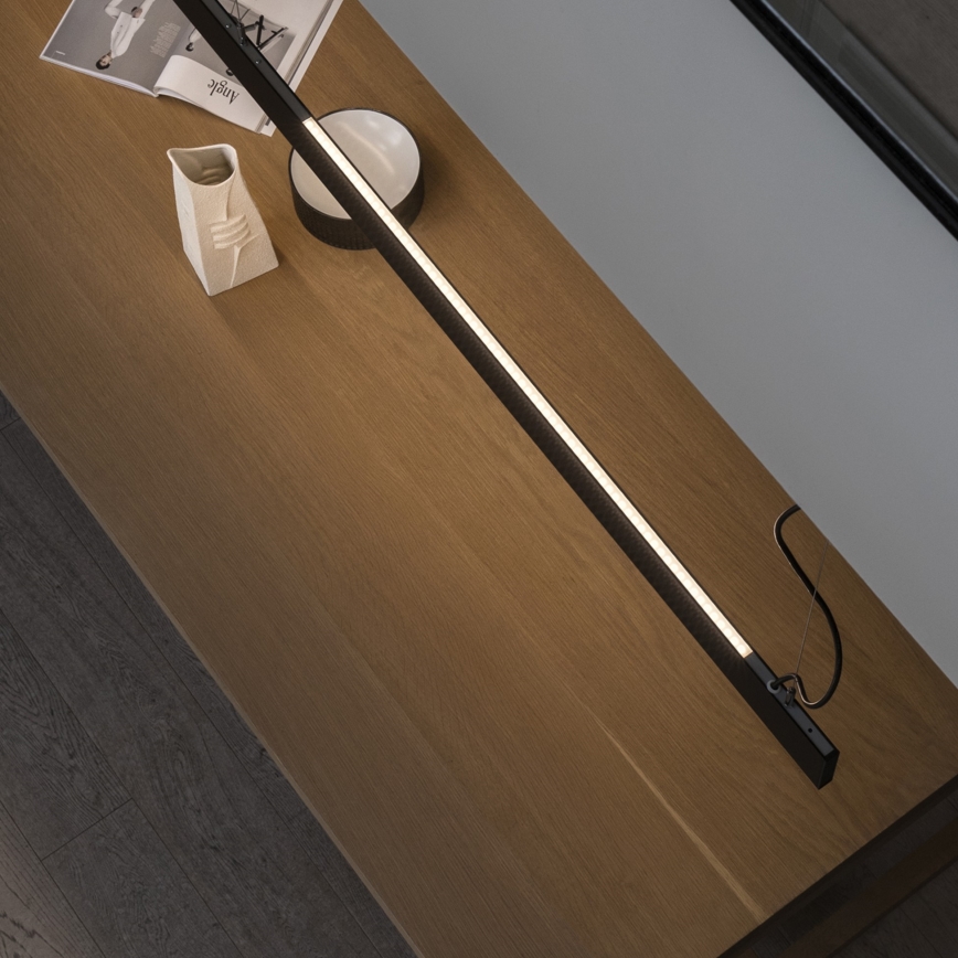 Ideal Lux - LED-Pendelleuchte an Kabel LINUS LED/32W/230V 4000K CRI 90 120 cm schwarz