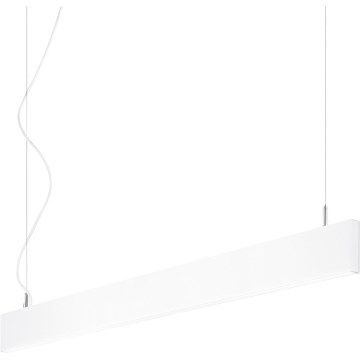 Ideal Lux - LED-Pendelleuchte an Kabel LINUS LED/32W/230V 4000K CRI 90 120 cm weiß
