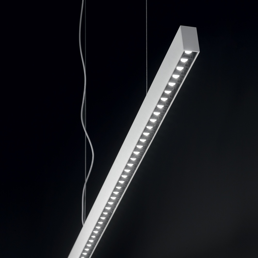 Ideal Lux - LED-Pendelleuchte an Kabel OFFICE LED/30W/230V 3000K CRI 90 weiß