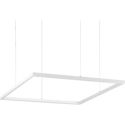 Ideal Lux - LED-Pendelleuchte an Kabel ORACLE SLIM LED/44W/230V 3000K CRI 90 70x70 cm weiß