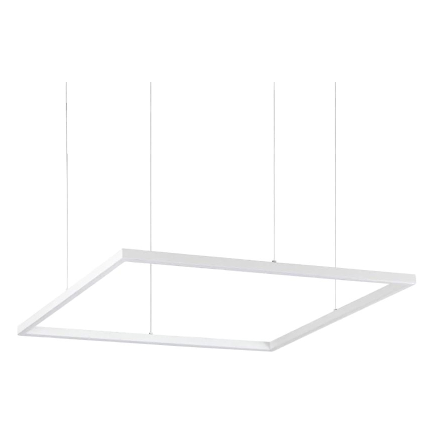 Ideal Lux - LED-Pendelleuchte an Kabel ORACLE SLIM LED/44W/230V 3000K CRI 90 70x70 cm weiß