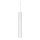 Ideal Lux - LED-Pendelleuchte LOOK 1xGU10/7W/230V CRI 90 Ø 6 cm weiß