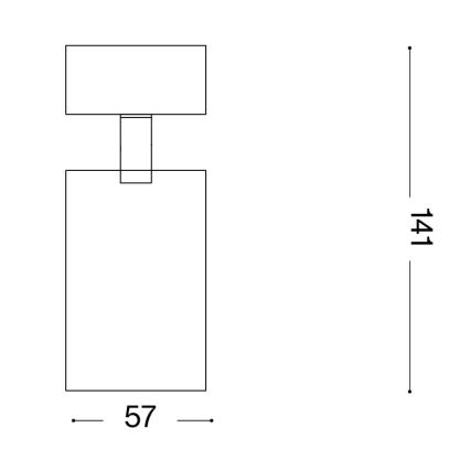Ideal Lux - LED-Spot DYNAMITE 1xGU10/7W/230V CRI 90 Messing