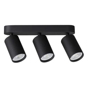 Ideal Lux - LED-Spot DYNAMITE 3xGU10/7W/230V CRI 90 schwarz