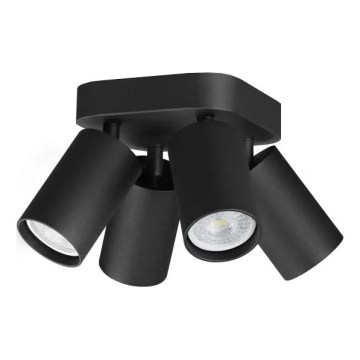 Ideal Lux - LED-Spot DYNAMITE 4xGU10/7W/230V CRI 90 schwarz
