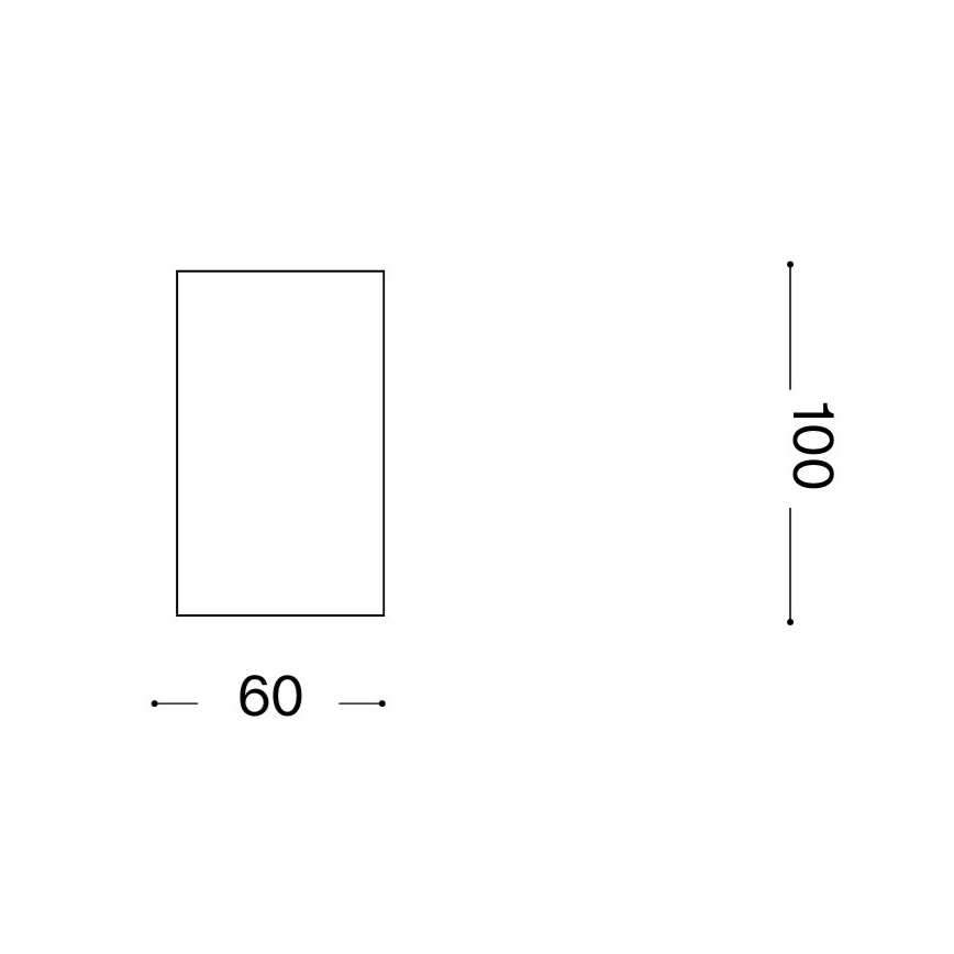 Ideal Lux - LED-Spot LOOK 1xGU10/7W/230V CRI 90 6x6 cm Messing
