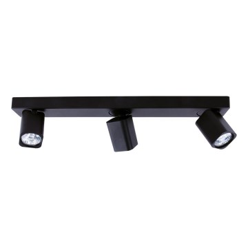 Ideal Lux - LED-Spot RUDY 3xGU10/7W/230V CRI 90 schwarz