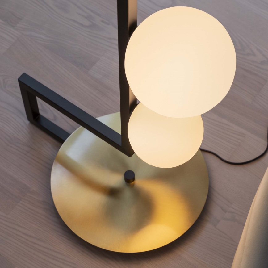 Ideal Lux - LED-Stehleuchte BIRDS 5xG9/3W/230V schwarz/golden
