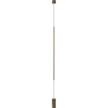 Ideal Lux - LED-Stehleuchte FILO LED/14W/230V 2700K CRI 90 Messing