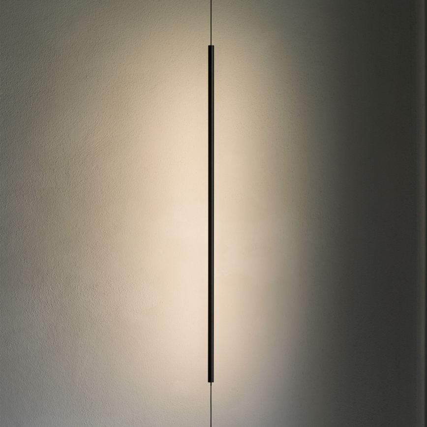 Ideal Lux - LED-Stehleuchte FILO LED/14W/230V 2700K CRI 90 schwarz