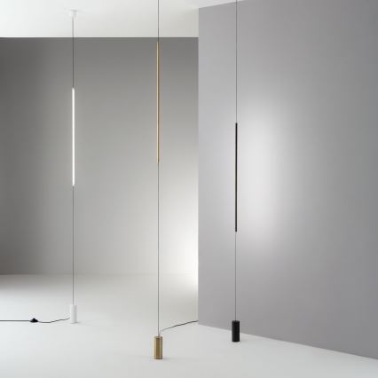 Ideal Lux - LED-Stehleuchte FILO LED/14W/230V 3000K CRI 90 schwarz