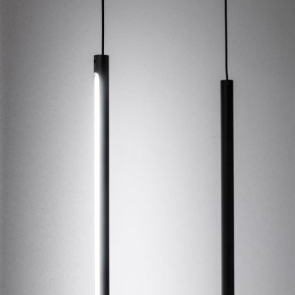 Ideal Lux - LED-Stehleuchte FILO LED/14W/230V 3000K CRI 90 schwarz