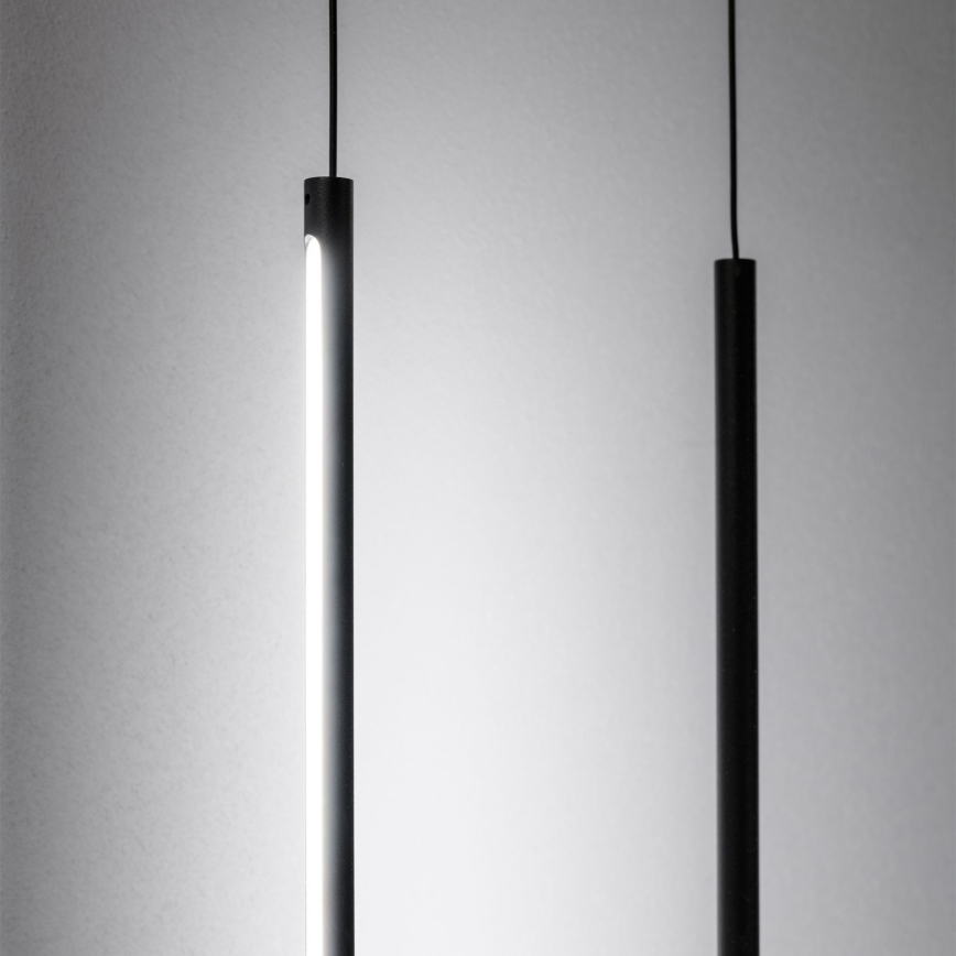 Ideal Lux - LED-Stehleuchte FILO LED/14W/230V 3000K CRI 90 schwarz