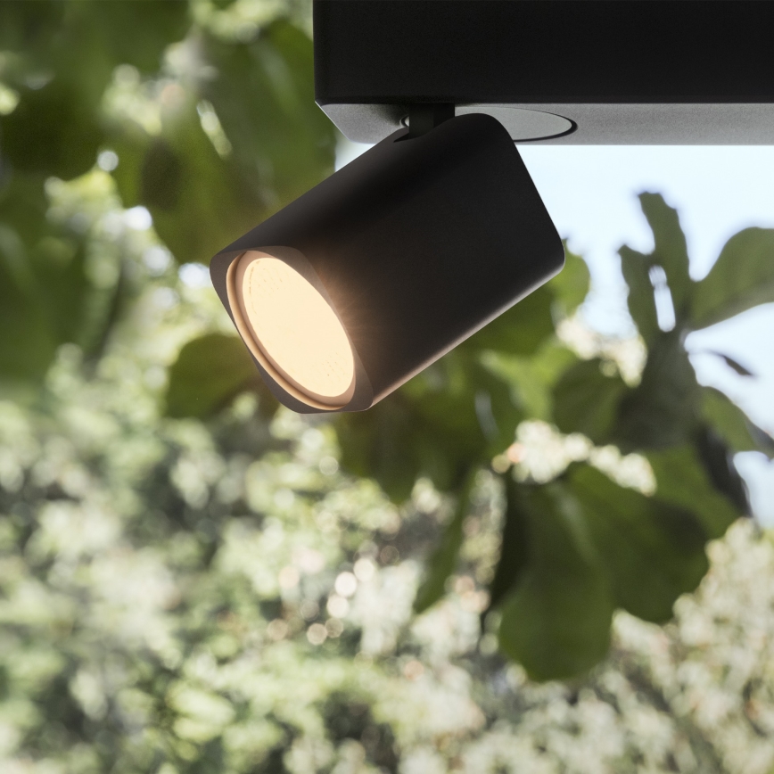 Ideal Lux - LED-Strahler RUDY 4xGU10/7W/230V CRI 90 schwarz