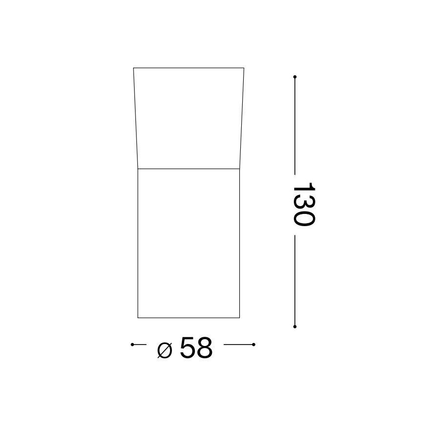 Ideal Lux - LED-Strahler TOBY 1xGU10/7W/230V CRI 90 weiß