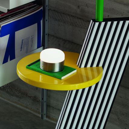 Ideal Lux - LED dimmbare Touch-Tischlampe MIGNON LED/5W/5V 1500 mAh Ø 10 cm CRI 90 glänzender Chrom