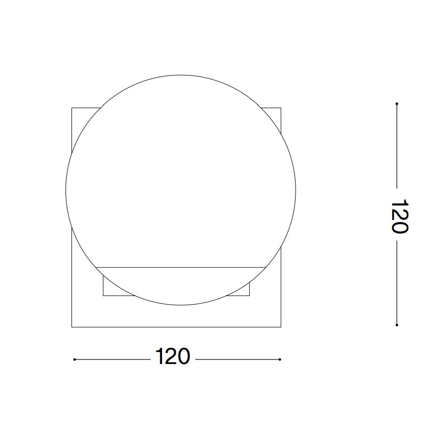 Ideal Lux - LED-Tischleuchte ANGOLO 1xG9/3W/230V Messing