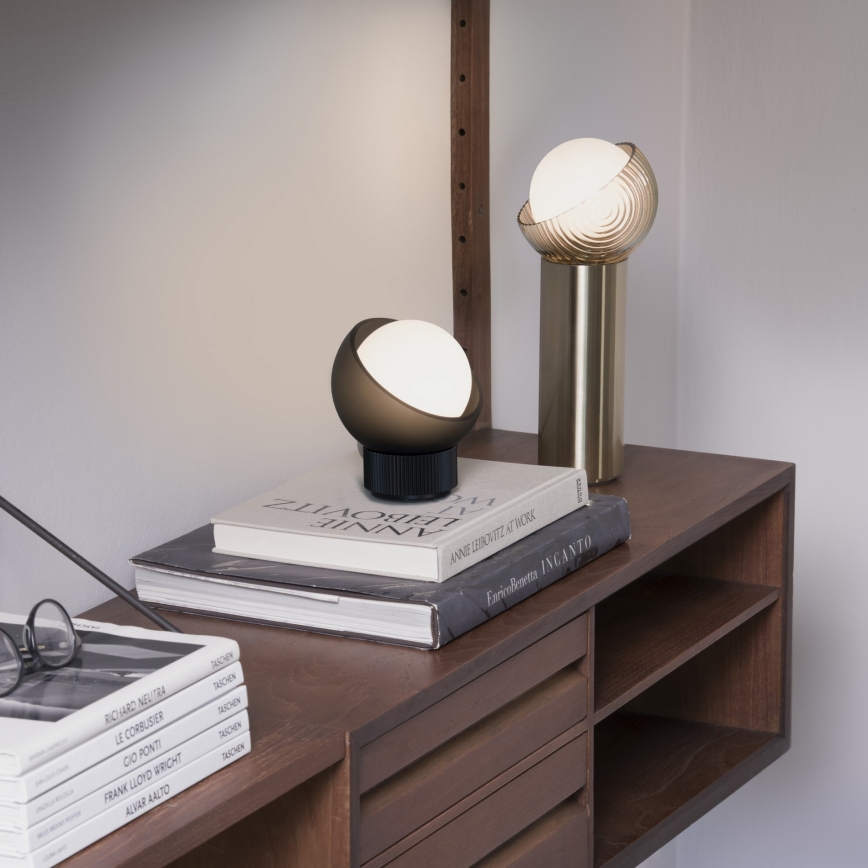 Ideal Lux - LED-Tischleuchte BLOOM 1xG9/3W/230V gold/rauchbeige