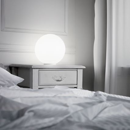Ideal Lux - LED-Tischleuchte MAPA 1xG9/3W/230V d 10 cm weiß