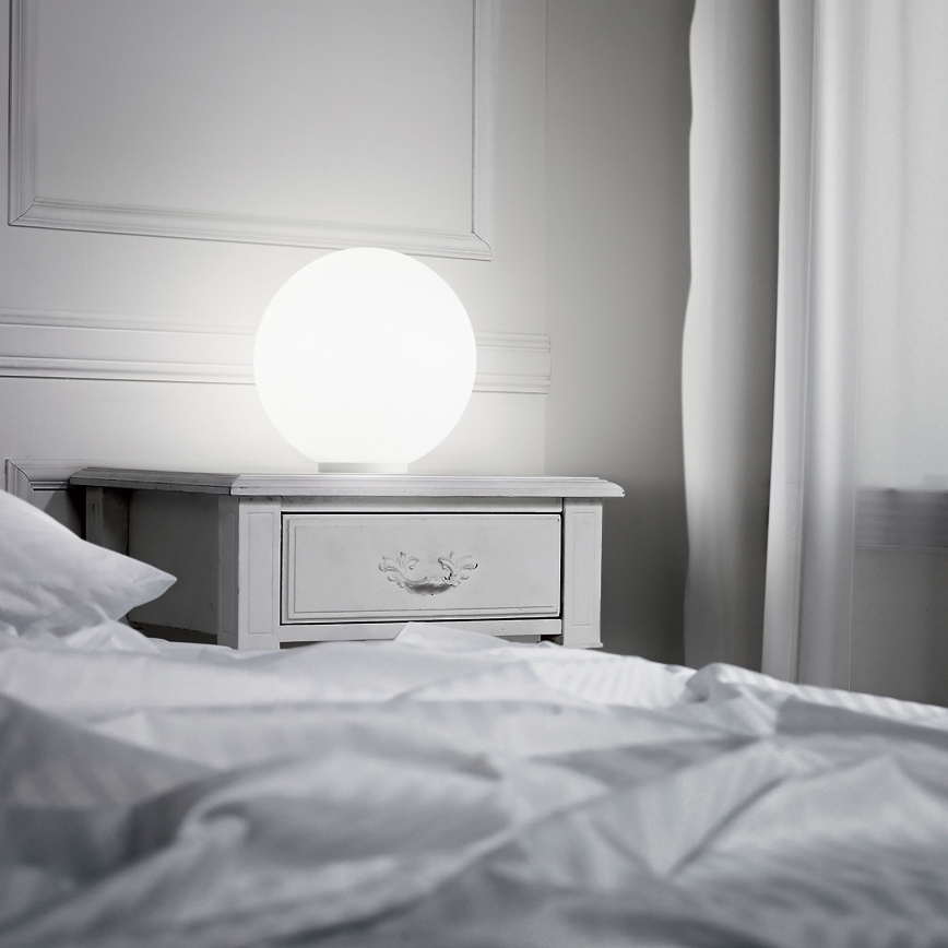 Ideal Lux - LED-Tischleuchte MAPA 1xG9/3W/230V d 10 cm weiß