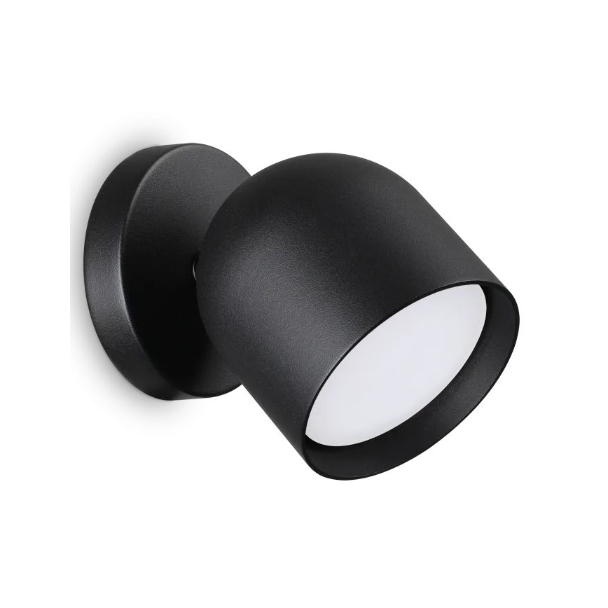 Ideal Lux - LED-Wandstrahler DODO 1xGX53/9W/230V schwarz