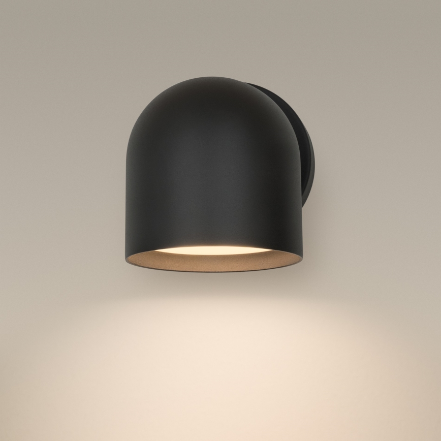 Ideal Lux - LED-Wandstrahler DODO 1xGX53/9W/230V schwarz