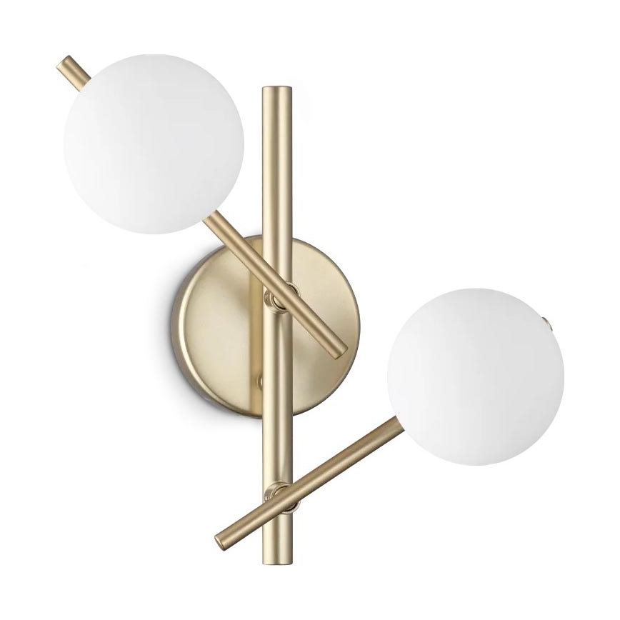 Ideal Lux - LED-Wandleuchte ATLAS 2xG9/3W/230V goldfarben