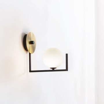 Ideal Lux - LED-Wandleuchte BIRDS 1xG9/3W/230V schwarz/golden