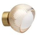 Ideal Lux - LED-Wandleuchte BLOOM 1xG9/3W/230V gold/rauchbeige