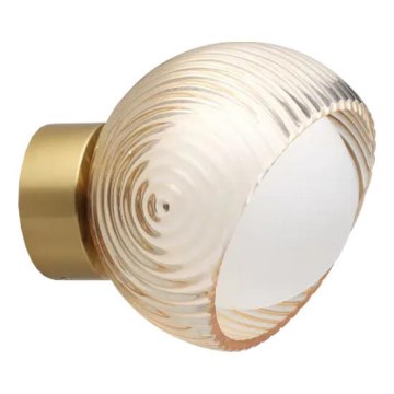 Ideal Lux - LED-Wandleuchte BLOOM 1xG9/3W/230V gold/rauchbeige