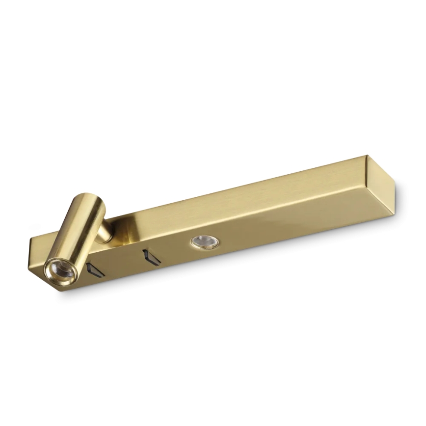 Ideal Lux - LED-Wandleuchte BONNE LED/6,5W/230V CRI 90 golden