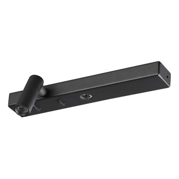 Ideal Lux - LED-Wandleuchte BONNE LED/6,5W/230V CRI 90 schwarz