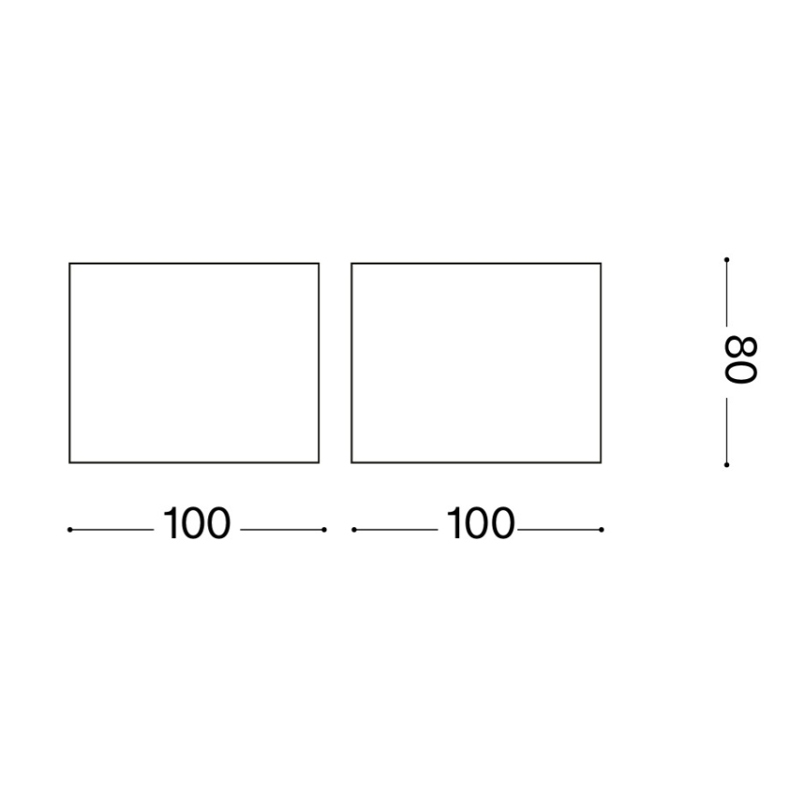 Ideal Lux - LED-Wandleuchte CLICK LED/6W/230V CRI 90 weiß