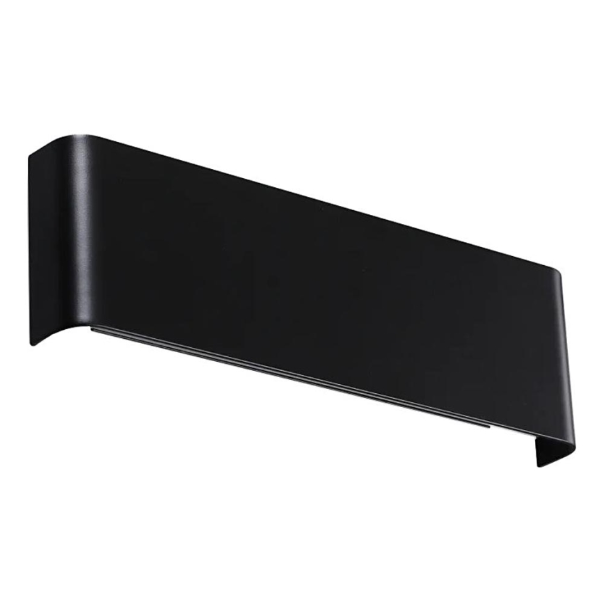 Ideal Lux - LED-Wandleuchte DELTA LED/10W/230V 4000K 30 cm CRI 90 schwarz