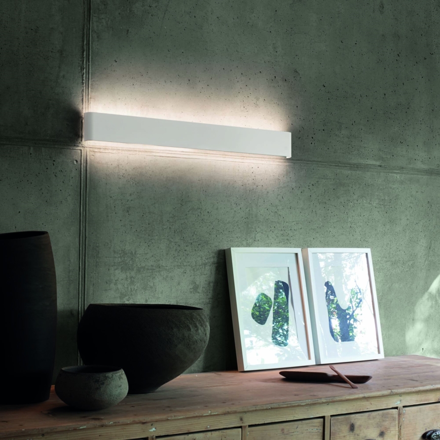 Ideal Lux - LED-Wandleuchte DELTA LED/30W/230V 3000K 83 cm CRI 90 weiß