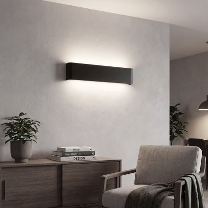 Ideal Lux - LED-Wandleuchte DELTA LED/30W/230V 4000K 83 cm CRI 90 schwarz