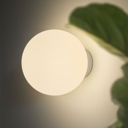 Ideal Lux - LED-Wandleuchte MAPA 1xG9/3W/230V Ø 10 cm weiß